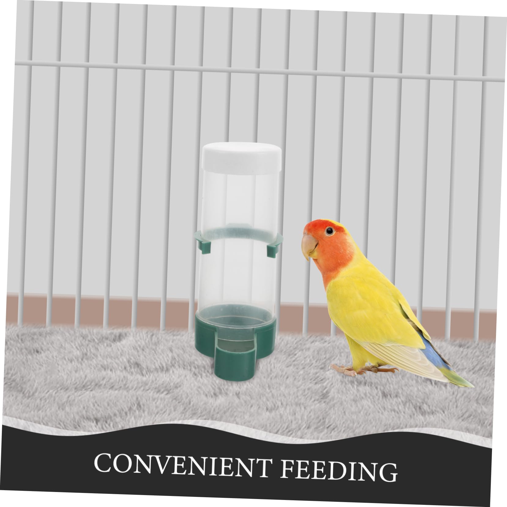 Abaodam 20stücke Automatischer Wasserspender Für Vögel Vogelkäfig Zubehör Für Wellensittiche Nymphensittiche Kanarienvögel Und Andere Haustierarten Selbstbedienbare Fütterung