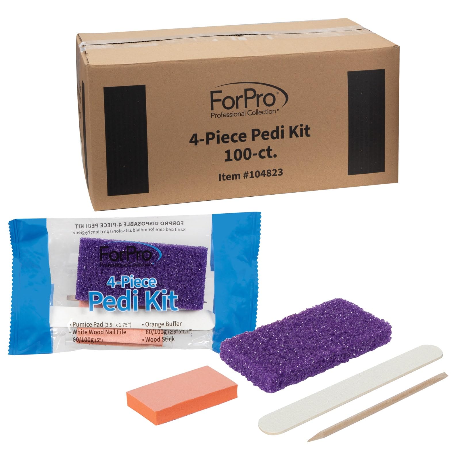 ForPro 4-Piece Pedi Kit