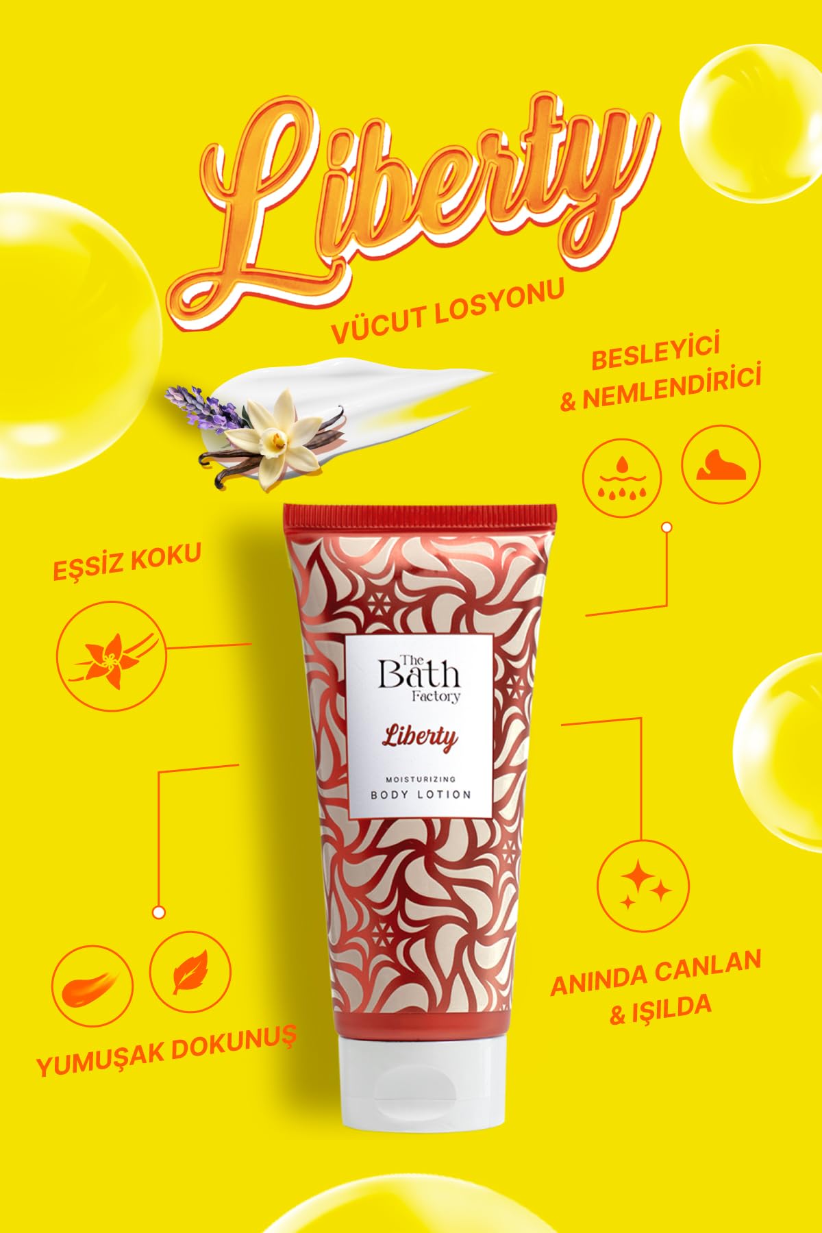The Bath Factory Liberty Vücut Losyonu 200 ml