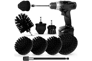 Drill Brush Attachment Set