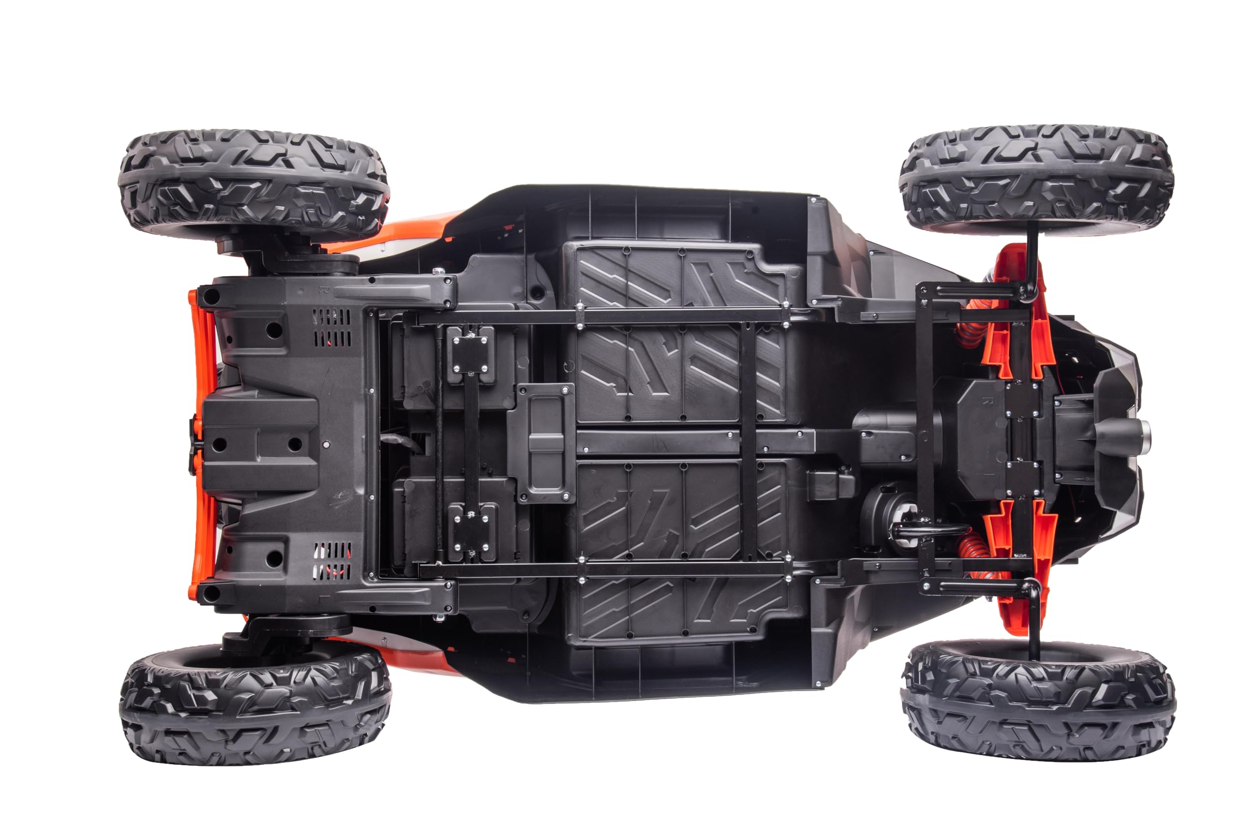 FINOOS Voiture électrique Enfant 2 Places 24V Can-Am. Maverick 4x4 Buggy 24V, 2 Places, avec télécommande 2.4Ghz, 4 x 200W Moteur, Batterie: 24V, 2-7 Ans
