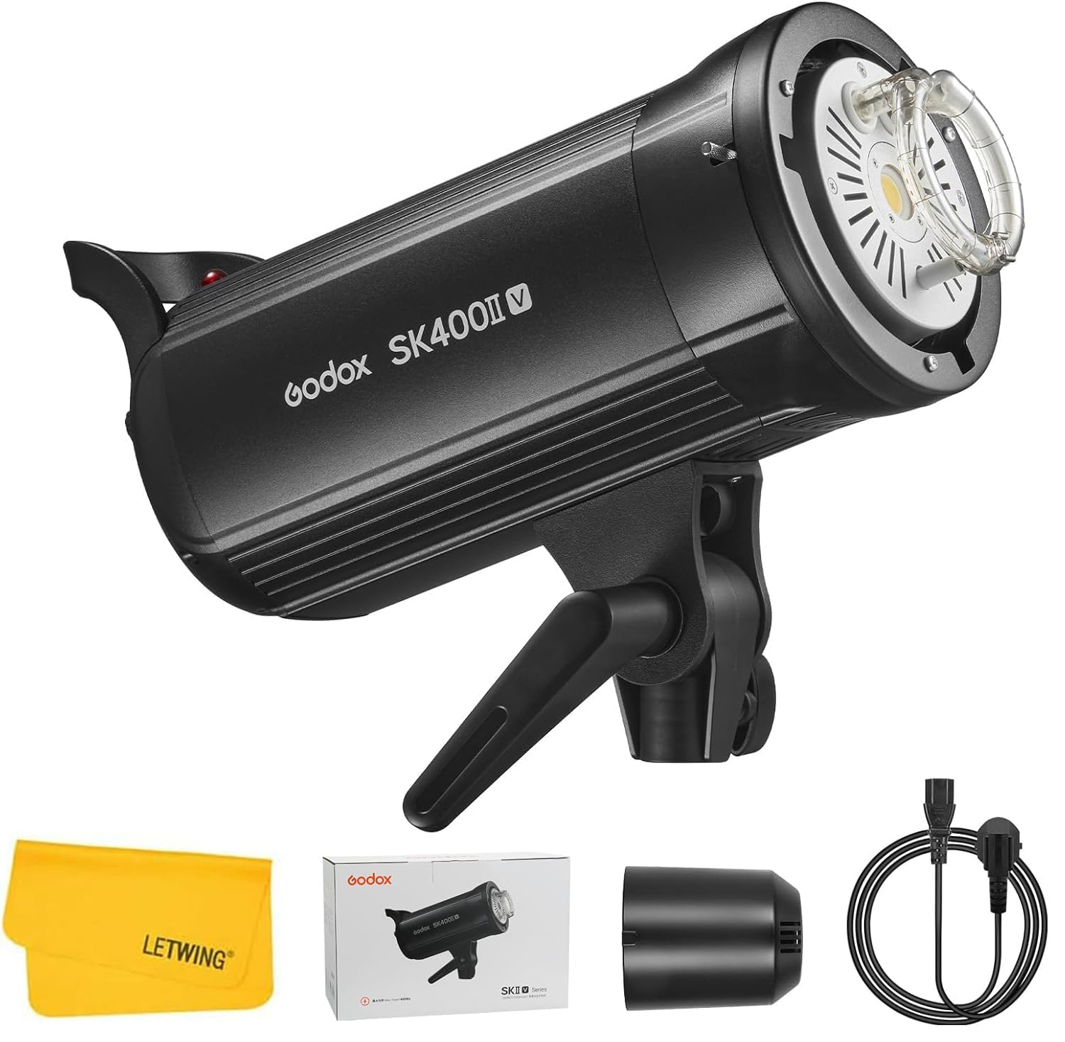 GODOX WB29 EC200 セット ほぼ未使用 Godox SK400II-V SK400IIV Professional Studio Strobe Light Flash