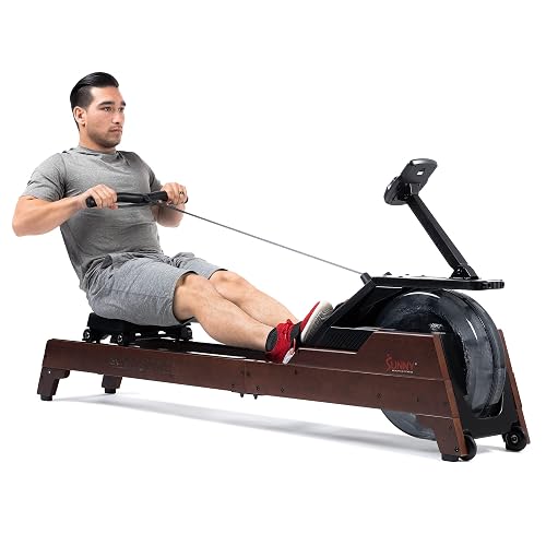 Sunny Health amp Fitness Premium Water product photo (Rowing Machines) — ScooterReviewPro review