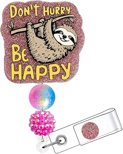 Miniatura 1 de Carrete de insignia para enfermera, lindo soporte retráctil con clip de identificación para enfermera, accesorios para el trabajo, divertidos