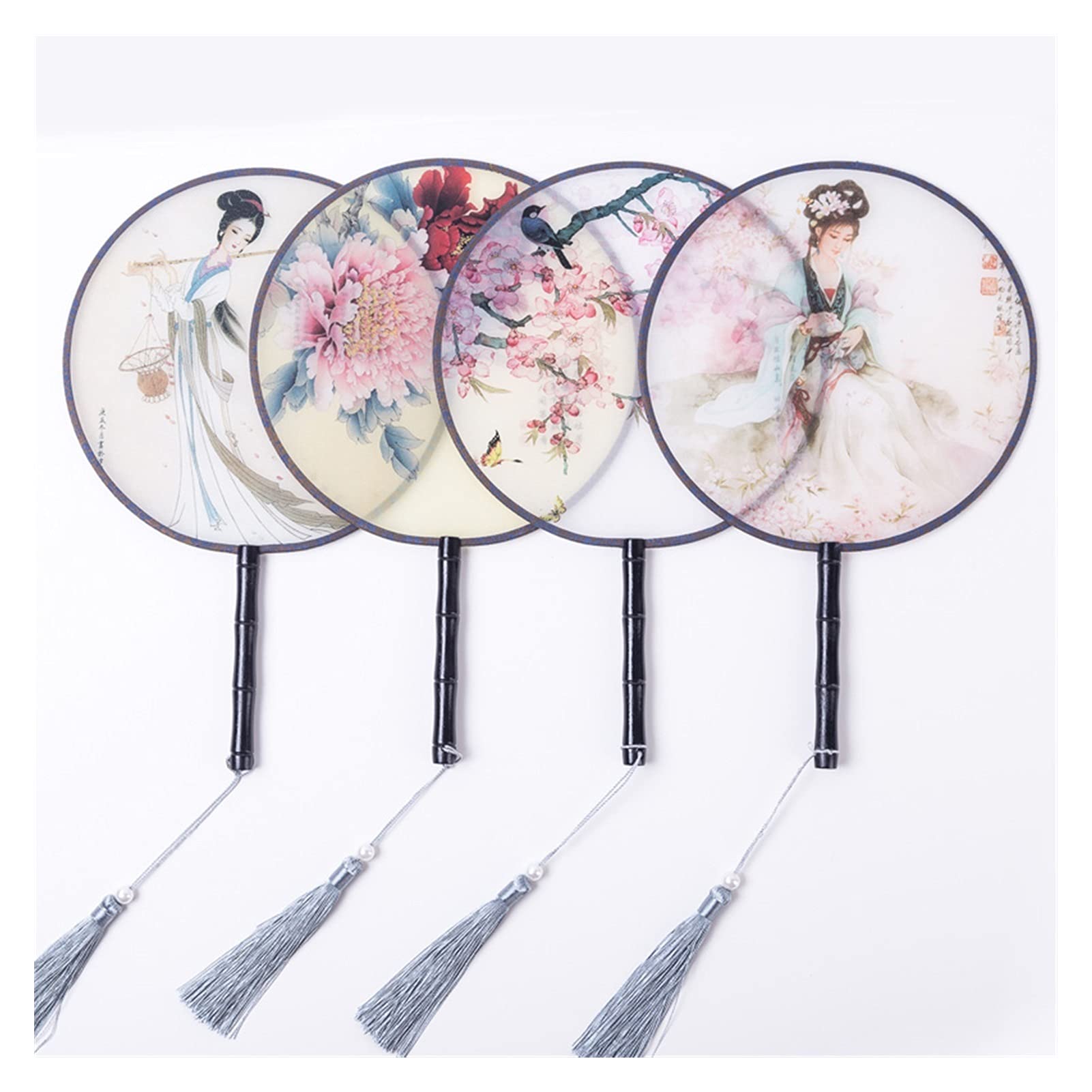 Ventaglio Pieghevole Cinese - Manuale, Decorativo Per Matrimoni, Feste E Regali - Foto 12