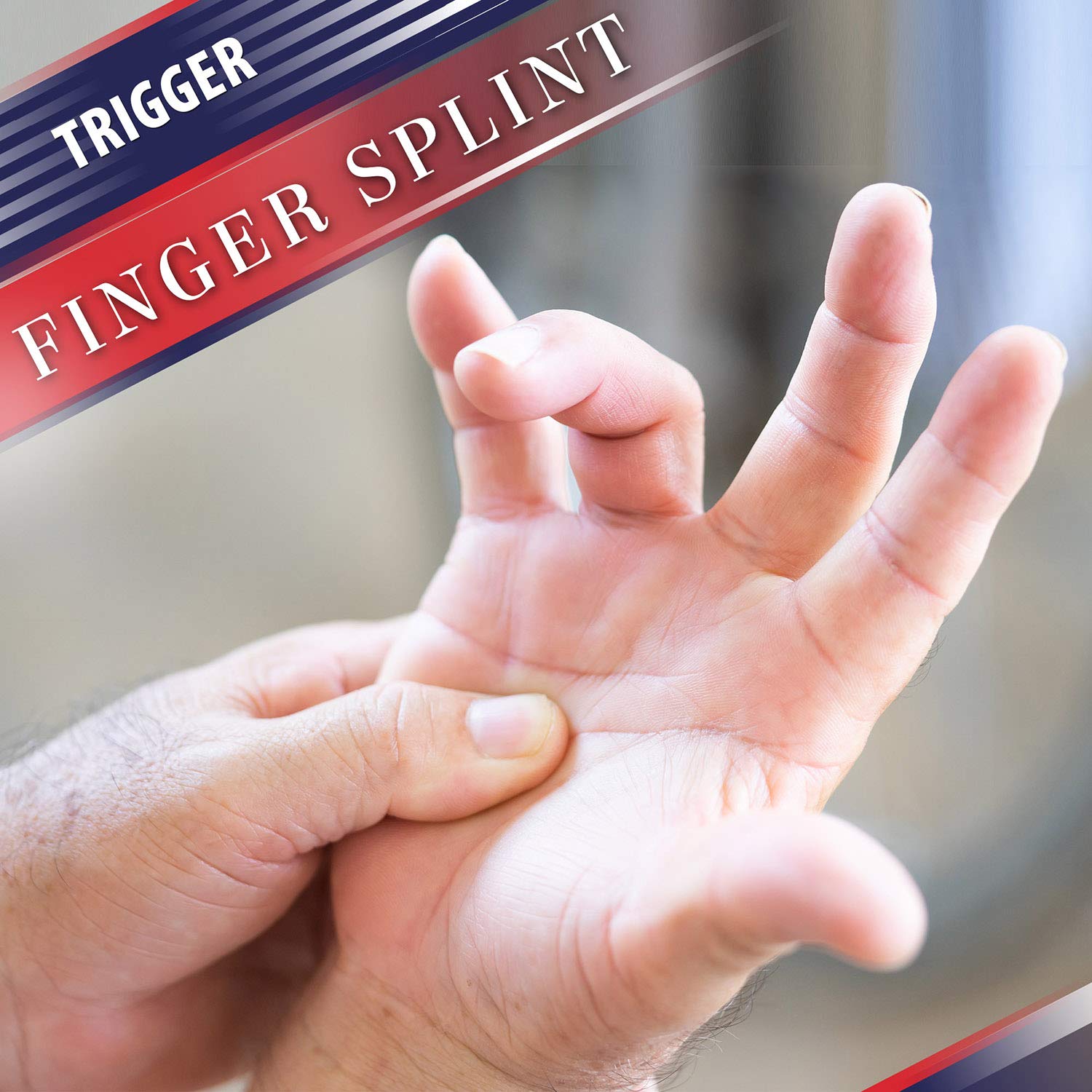 Finger Brace Trigger Finger Splint Straighten Broken or Bent Fingers