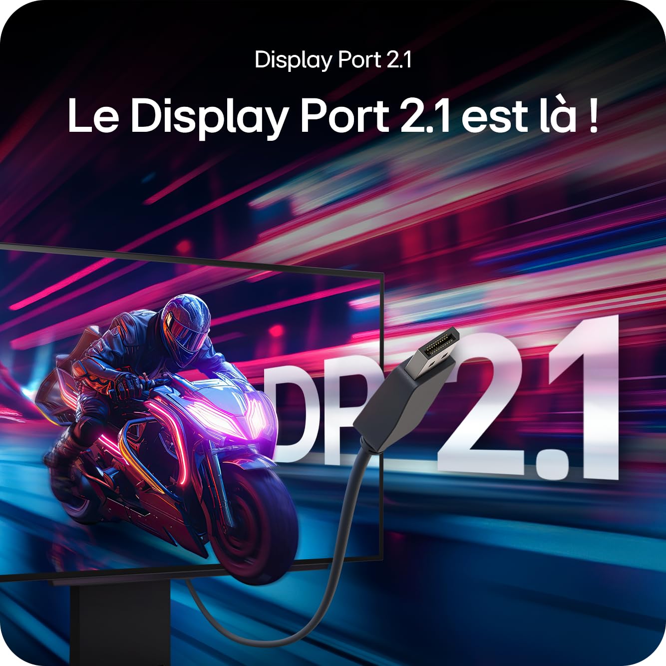 LG UltraGear™ 27GX790A-B Ecran PC Gaming OLED 27" - dalle OLED résolution QHD (2560x1440), 0.03 ms GtG 480Hz, DisplayHDR™ TrueBlack 400, DCI-P3 98.5% (CIE1976), AMD FreeSync Premium Pro, NVIDIA G-Sync