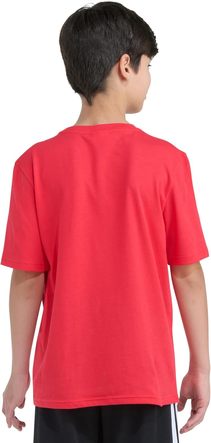 Adidas Boys Short Sleeve World Cup Lenticular Camo Logo Tee - Image 2