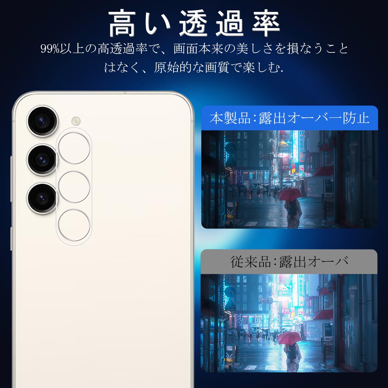 Amazon | JCJCLY 対応 Galaxy s25 ガラスフィルム 6.2インチ【2枚強化