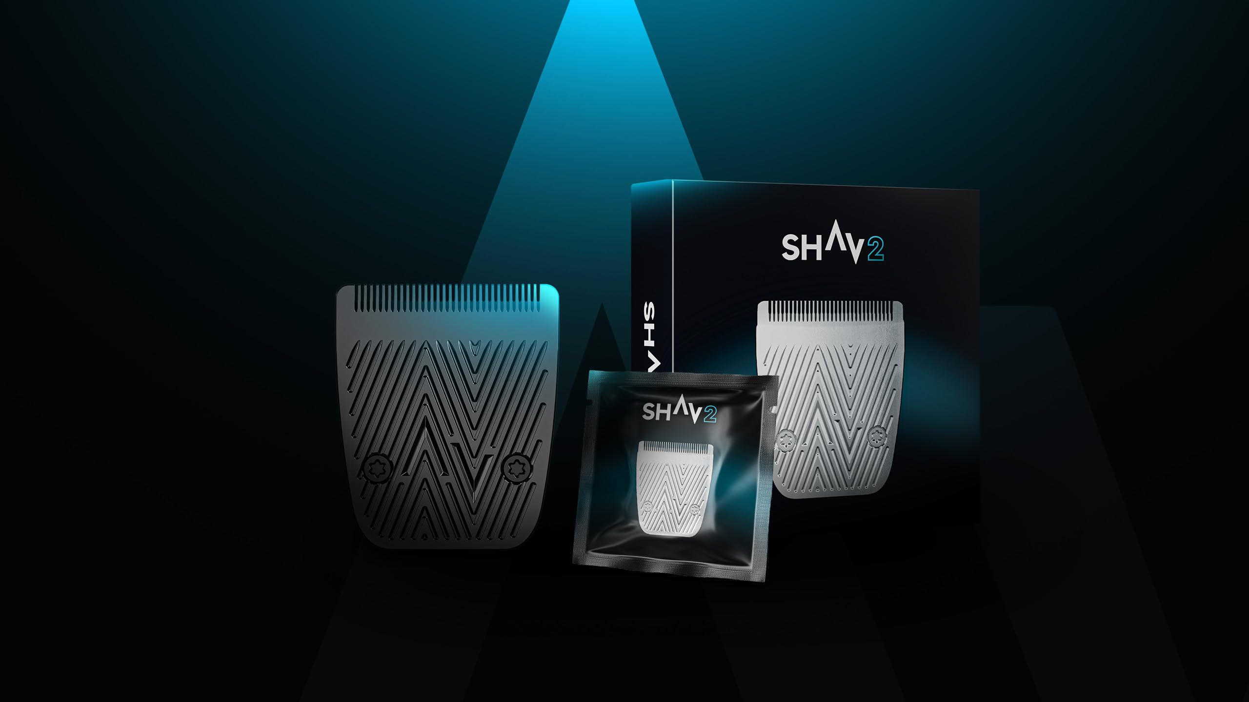 Shav 2™ – wymienne ceramiczne ostrze do golarki CutFree™, maszynka do intymnej golarki dla mężczyzn, do włosów na mokro i na sucho