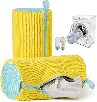 Sacchetti Per Lavatrice Per Scarpe - Set Da 2, Con Cerniera Nascosta, Protezione Lavaggio