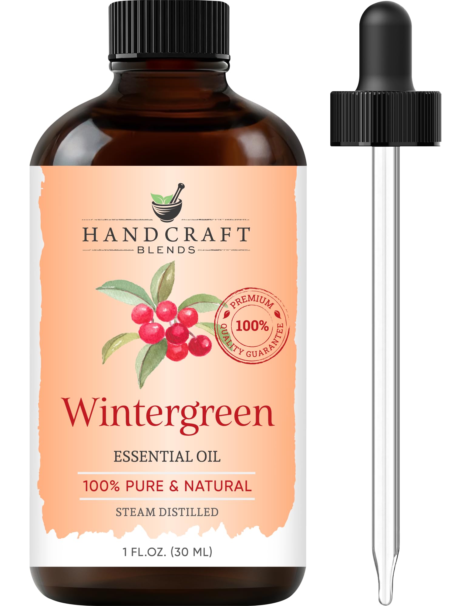 Handcraft Blends Wintergreen Essential Oil - 1 Fl Oz