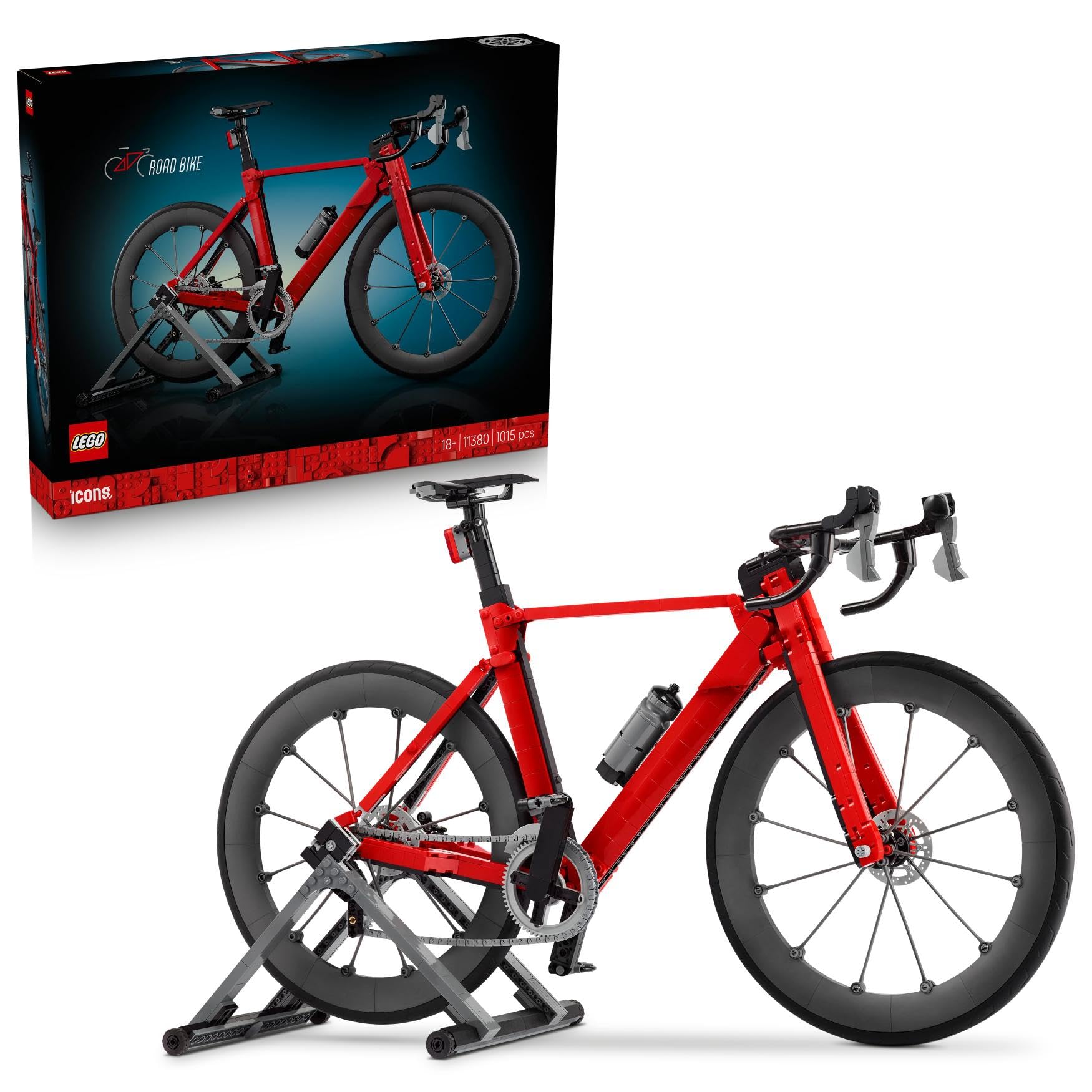LEGO® Icons Road Bike - Sports Decor Building Set - Gift Idea for Road Cycling Enthusiasts - 11380-picture-19