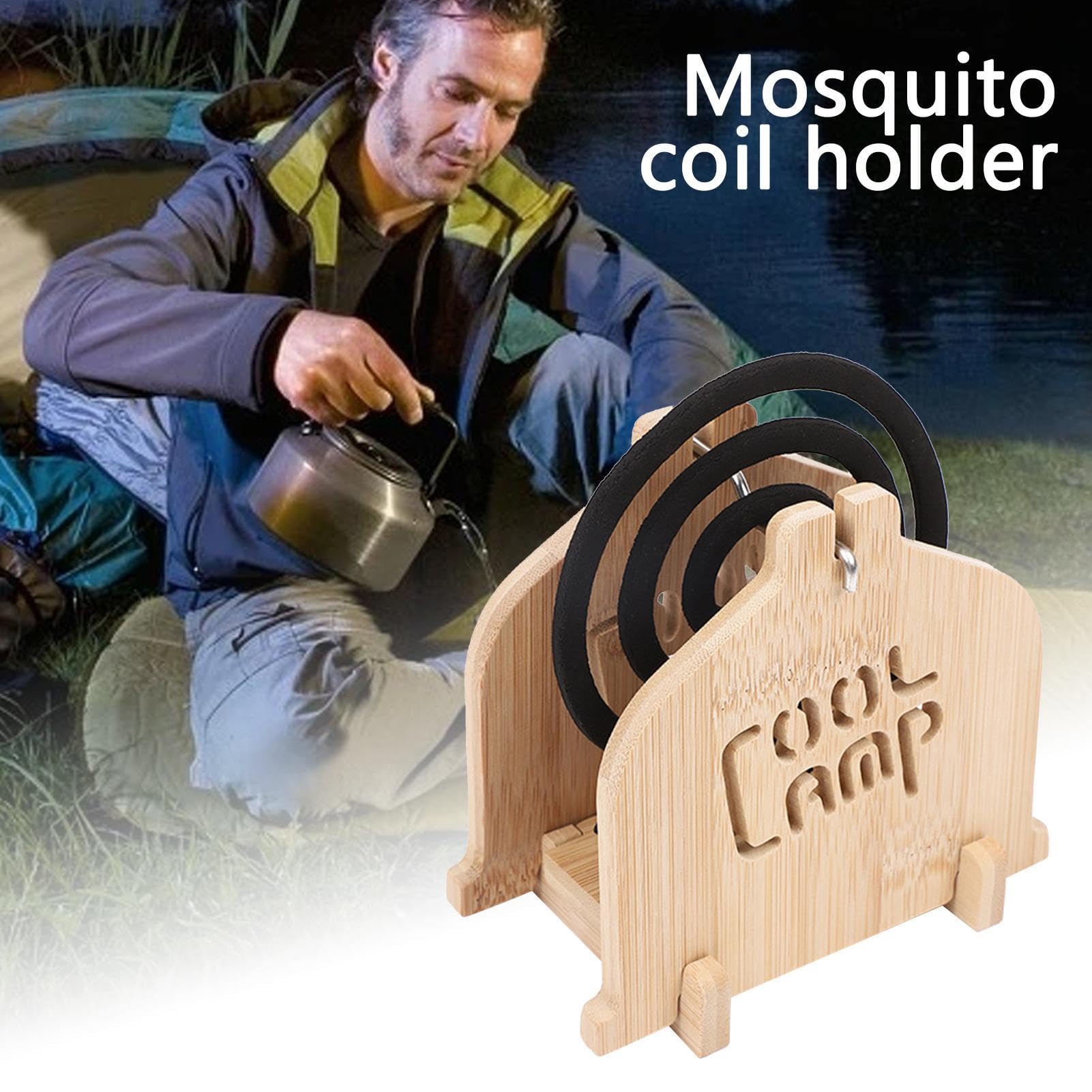 Porta Incenso a in Legno Rimovibile Portatile Country Decor Portaincenso
