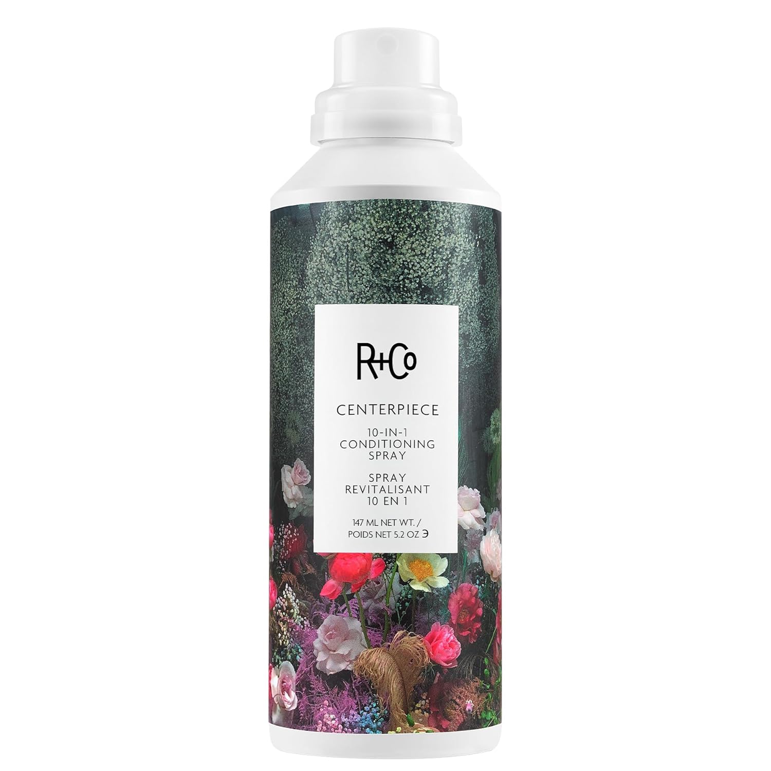 R+Co Centerpiece 10-IN-1 Conditioning Spray | Hydrating + Fortifying + Repair | Vegan + Cruelty-Free | 5.2 Oz