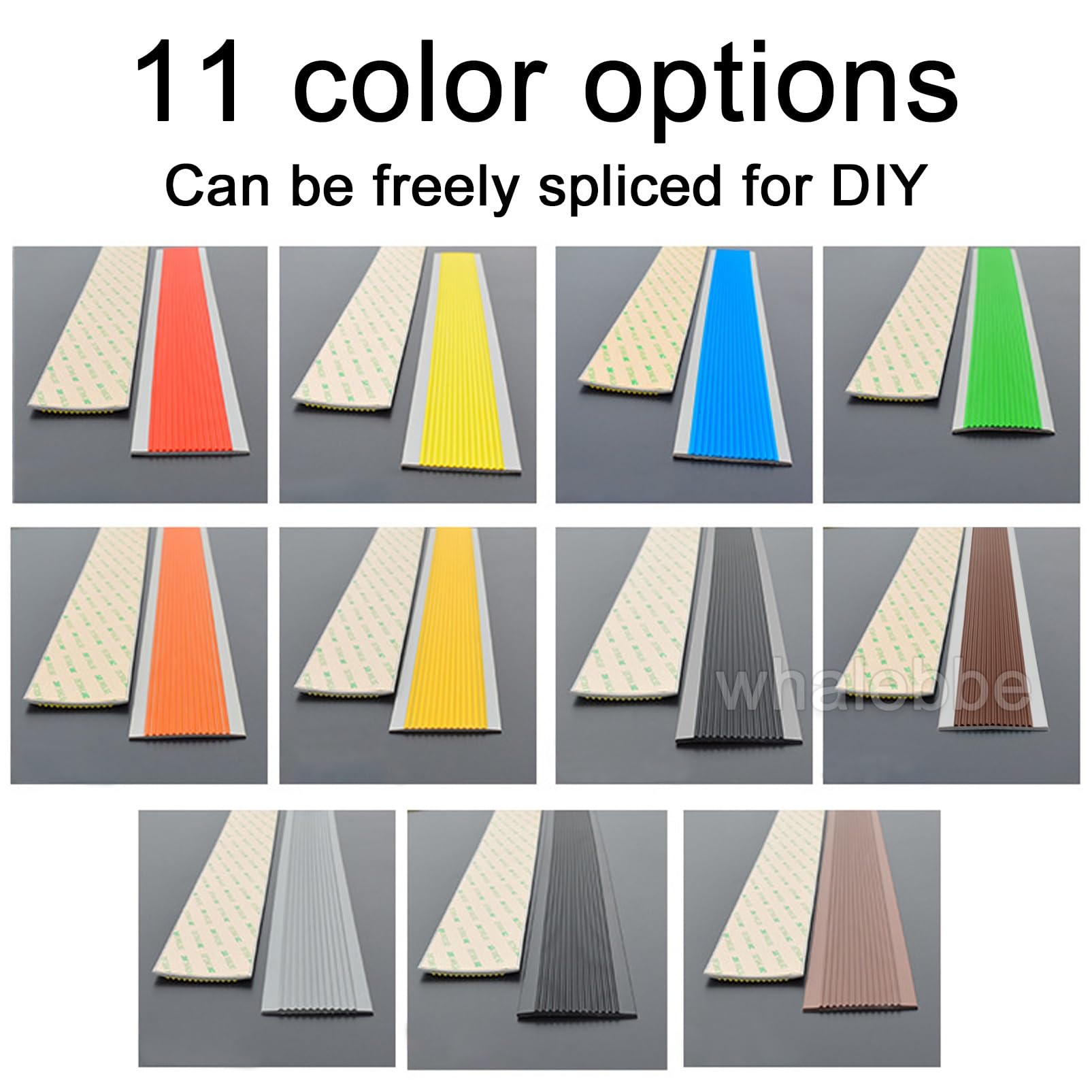 Cinta Antideslizante para Escaleras Listones De Goma Ancho 6cm Longitud 5m/10m Borde De Escalera Antideslizante Tiras, Autoadhesiva, Decoración De Borde, para Ancianos, Niños, Mascotas