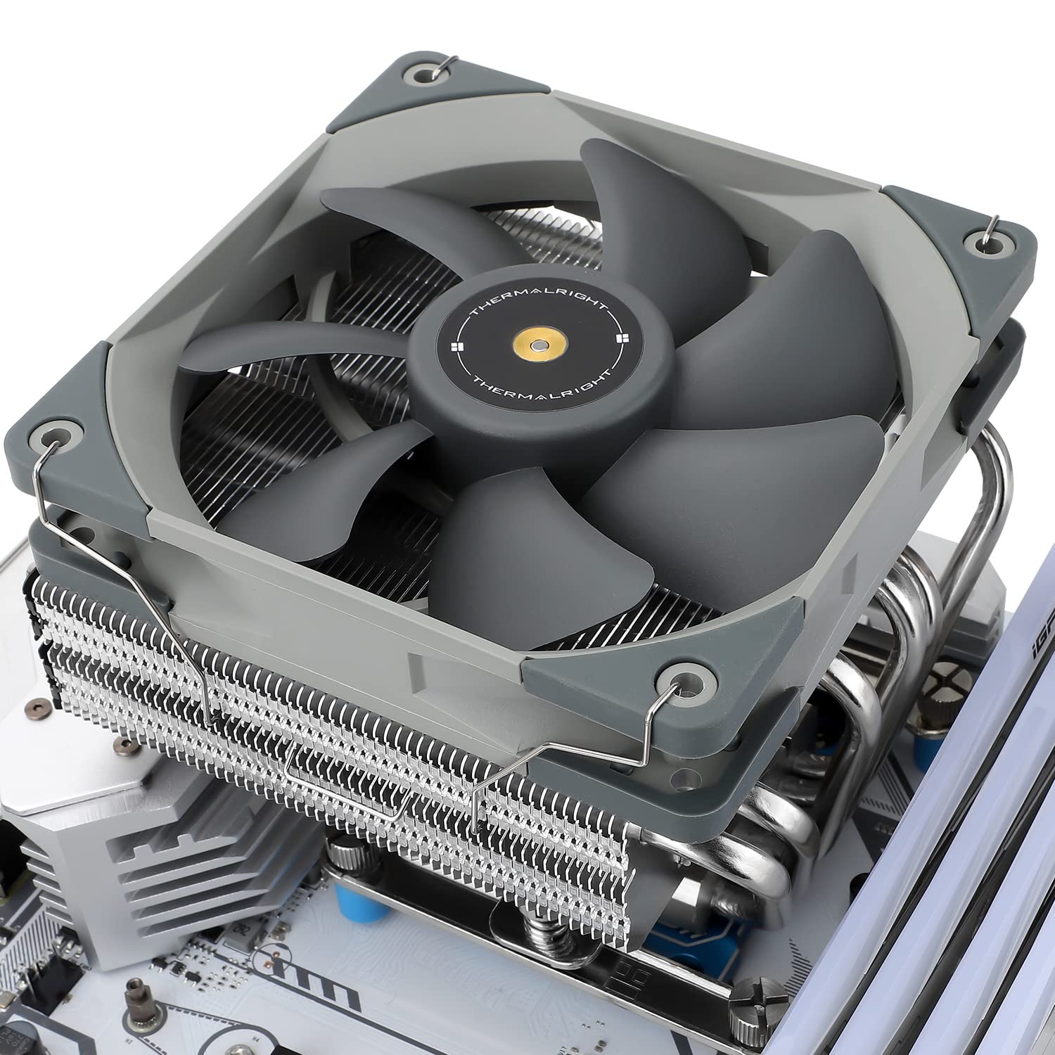 Thermalright SI-100 Refroidisseur d’air CPU,Caloducs 6, refroidisseur CPU à ventilateur silencieux PWM avec roulement S-FDB V2.0,Technologie AGHP 3.0,Pour AMD AM4 AM5/Intel 1150/1151/1200/1700/2066