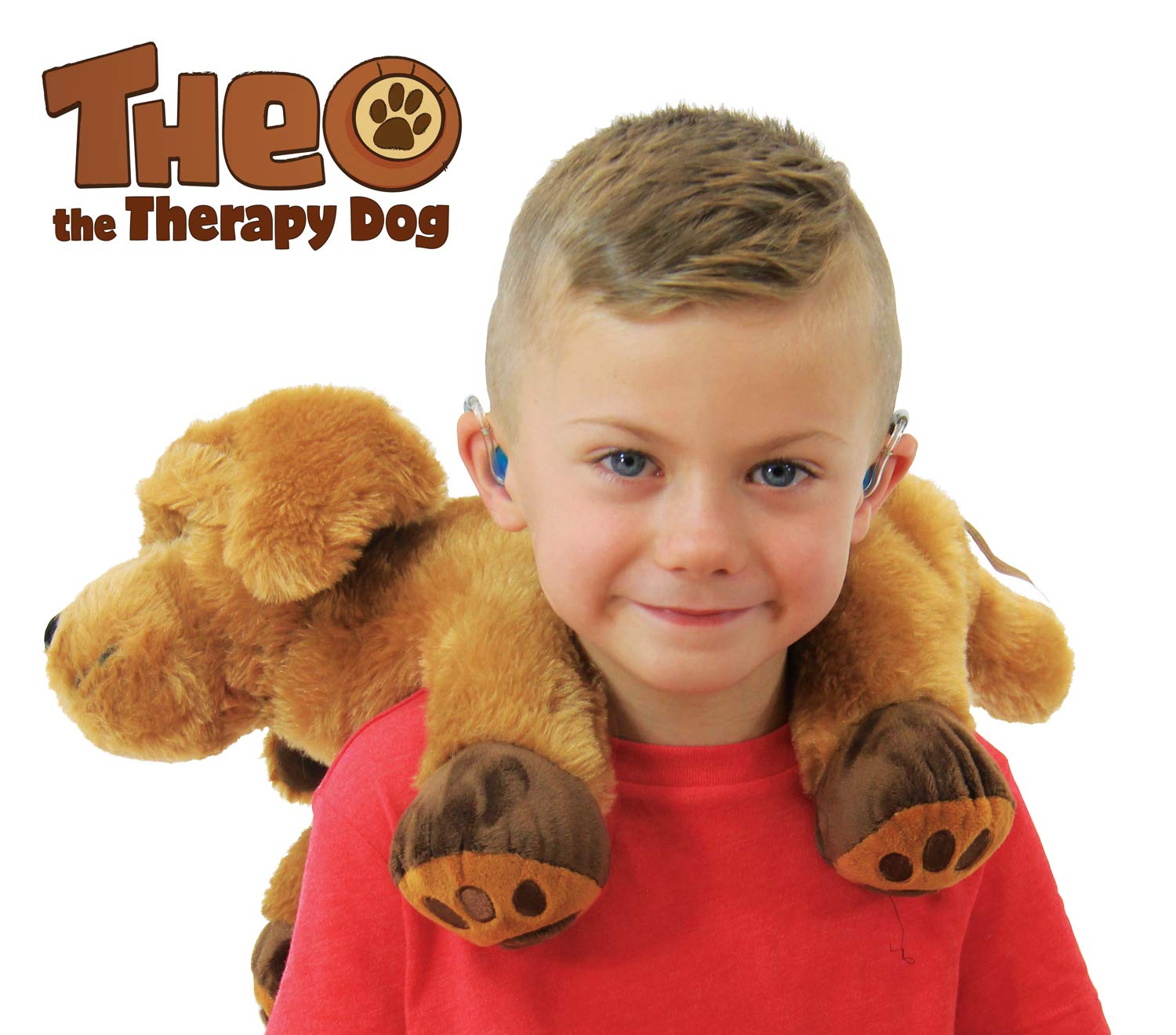 stuffed therapy dog