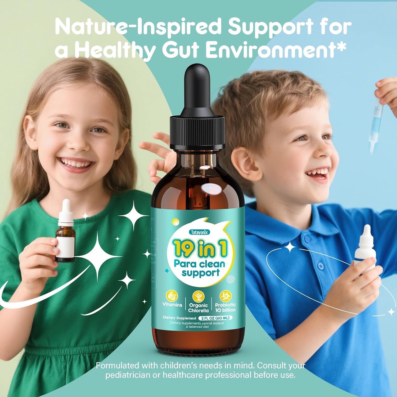 19 in 1 Parasite Cleanse for Humans, Wormwood Black Walnut Clove, 2 fl oz — Amazon image 7