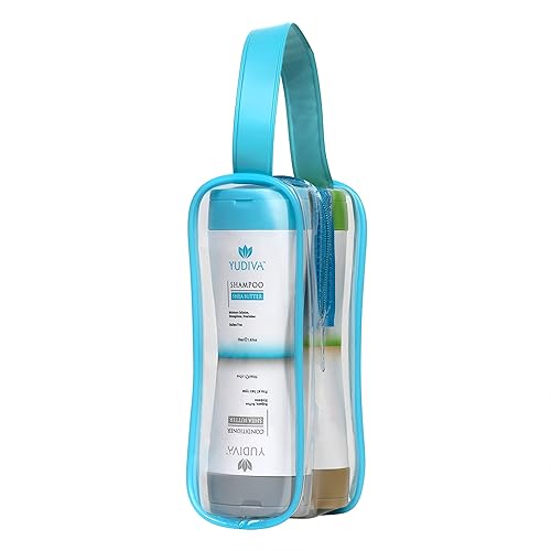 Miniatura 5 de Kit de viaje definitivo champú, acondicionador, gel de baño, loción corporaltamaño de viaje YUDIVA
