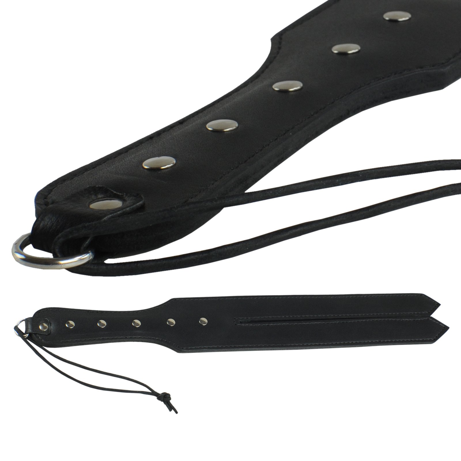 TOP qualité - TAPETTE DE FABRICATION ARTISANALE "LANGUE DE SERPENT" - 100% cuir vachette de qualité supérieure - Tapettes, paddles et fouets érotiques pour SM, BDSM et Bondage