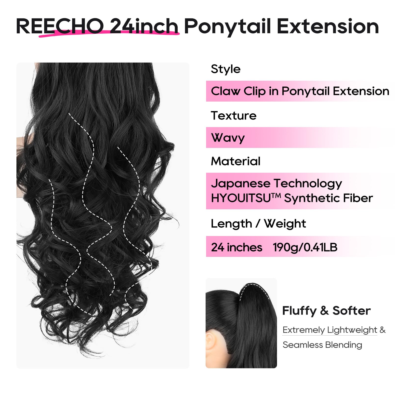 REECHO Ponytail Extension - Image 2