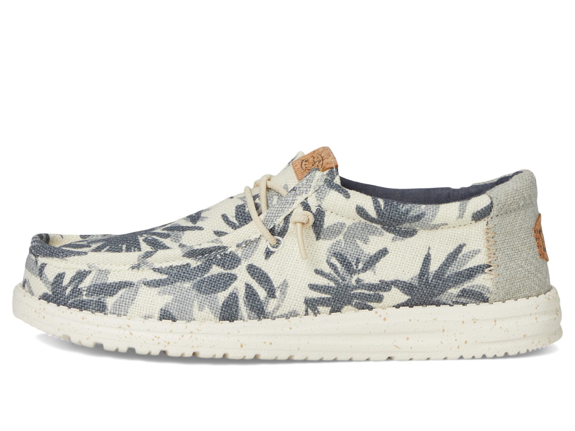 HEYDUDE Pantofole Wally Palm Jute Verdi