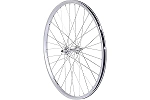 Capstone 24 Inch Alloy Front Bike Wheel with Bolt On 36H