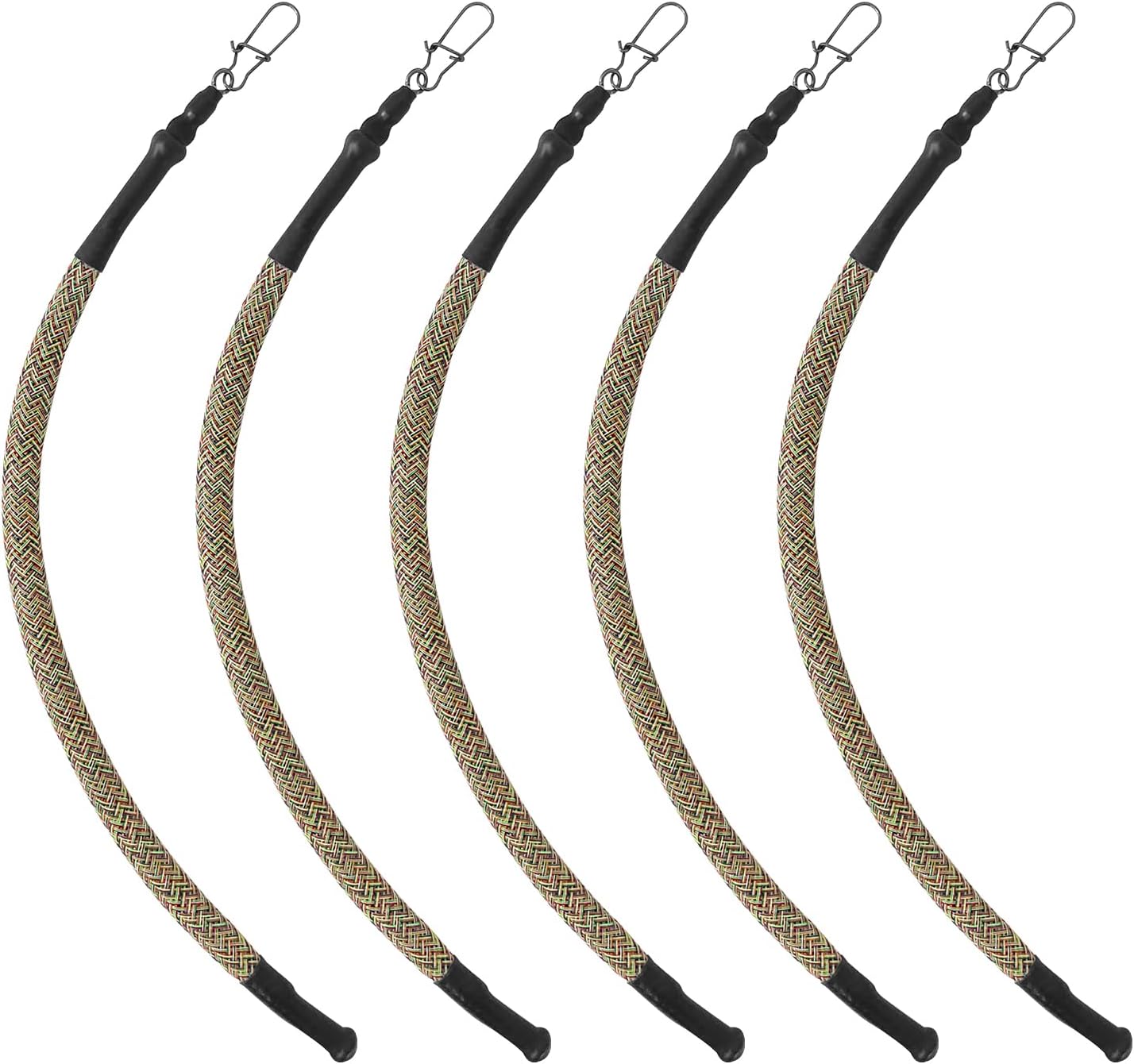 Eupheng Flexible Catfish Rattle Dragging Weights, 2oz 3oz 4oz Snagless Sinkers for Dragging, Trolling, Drifting, Bottom Fishing