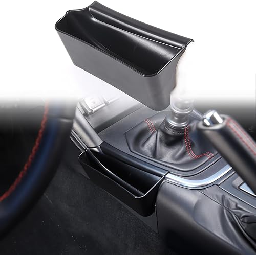 Miniatura 9 de CHEAYAR Caja de almacenamiento lateral de control central compatible con Subaru BRZ 2022 2023 2024, Toyota 86 2022 2023 2024, bandeja organizadora