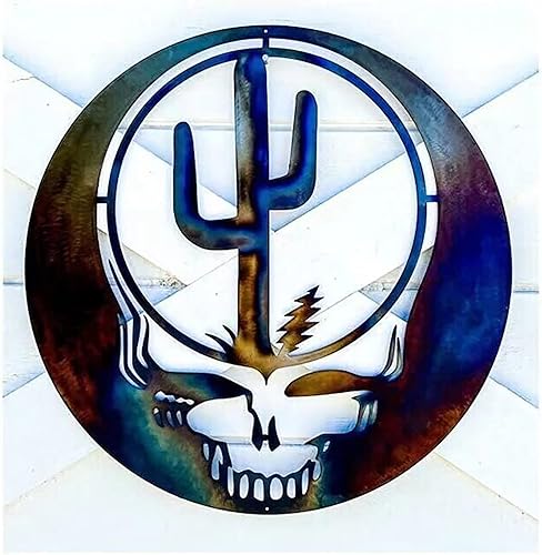 Decoración creativa de metal con forma de roba tu cara, arte de hierro fundido, adorno para Halloween, hogar, jardín, oficina, dormitorio, estatua,