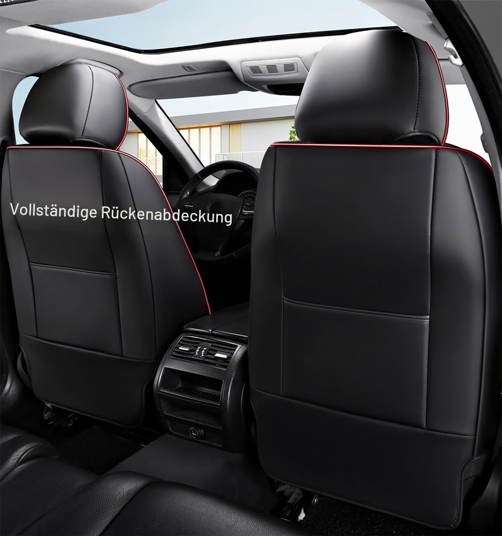 Autositzbezüge Komplett Set Universal in Premium Design | Schonbezüge für Opel Corsa Astra Meriva Insignia Mokka | Wasserdicht Sitzbezug | Auto Sitzbezüge Airbag Geeignet Rosa
