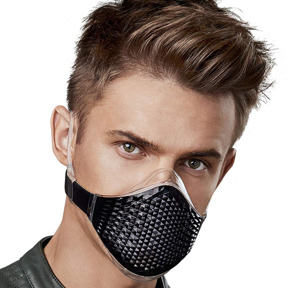 MeHow Anti Dust Masks, Air Pollutions Mask with Medical-Level Silica Gel Filters for Outdoor Sports, Craftsman Resist Dust, Germs, Allergies, PM2.5