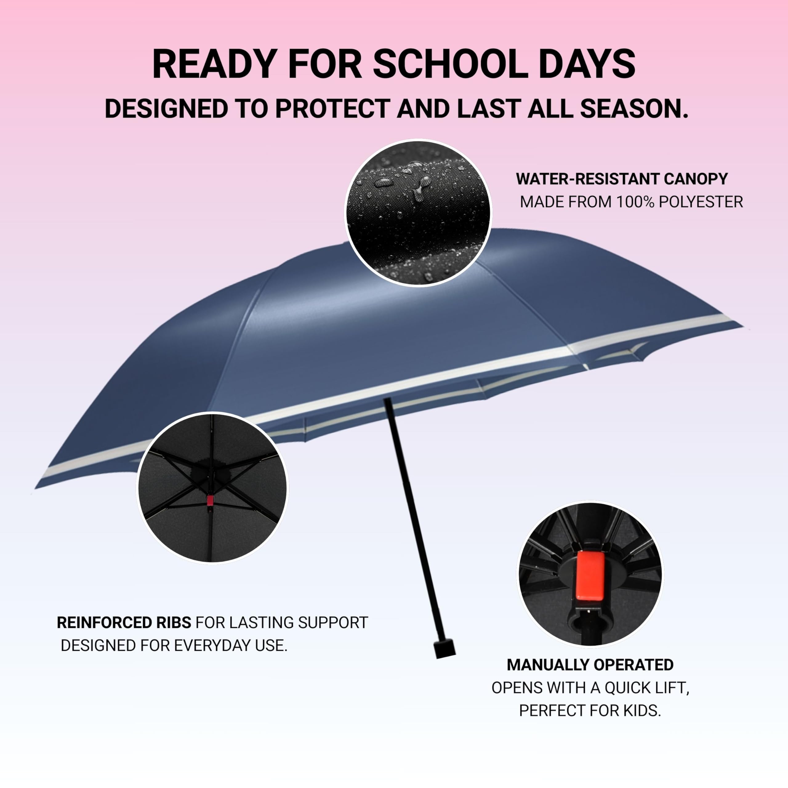 Knirps Parapluie manuel pour enfant Rookie