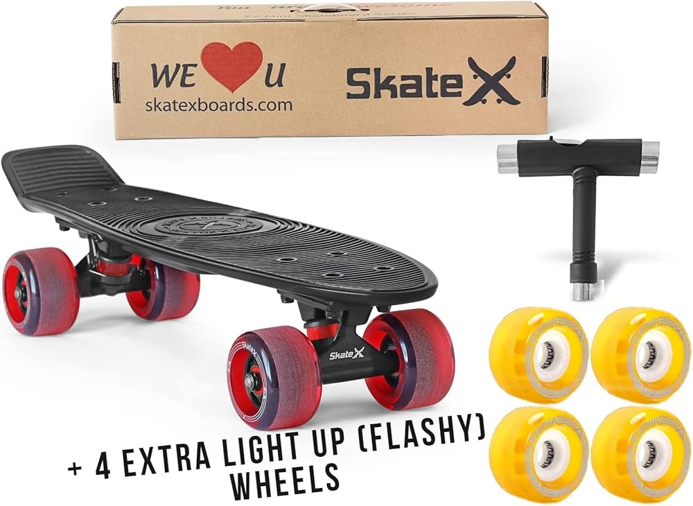 Amazon.com : SKATE X - 22 inch Skateboard for Kids Youth Amazon.com : SKATE X - 22 inch Skateboard for Kids Youth