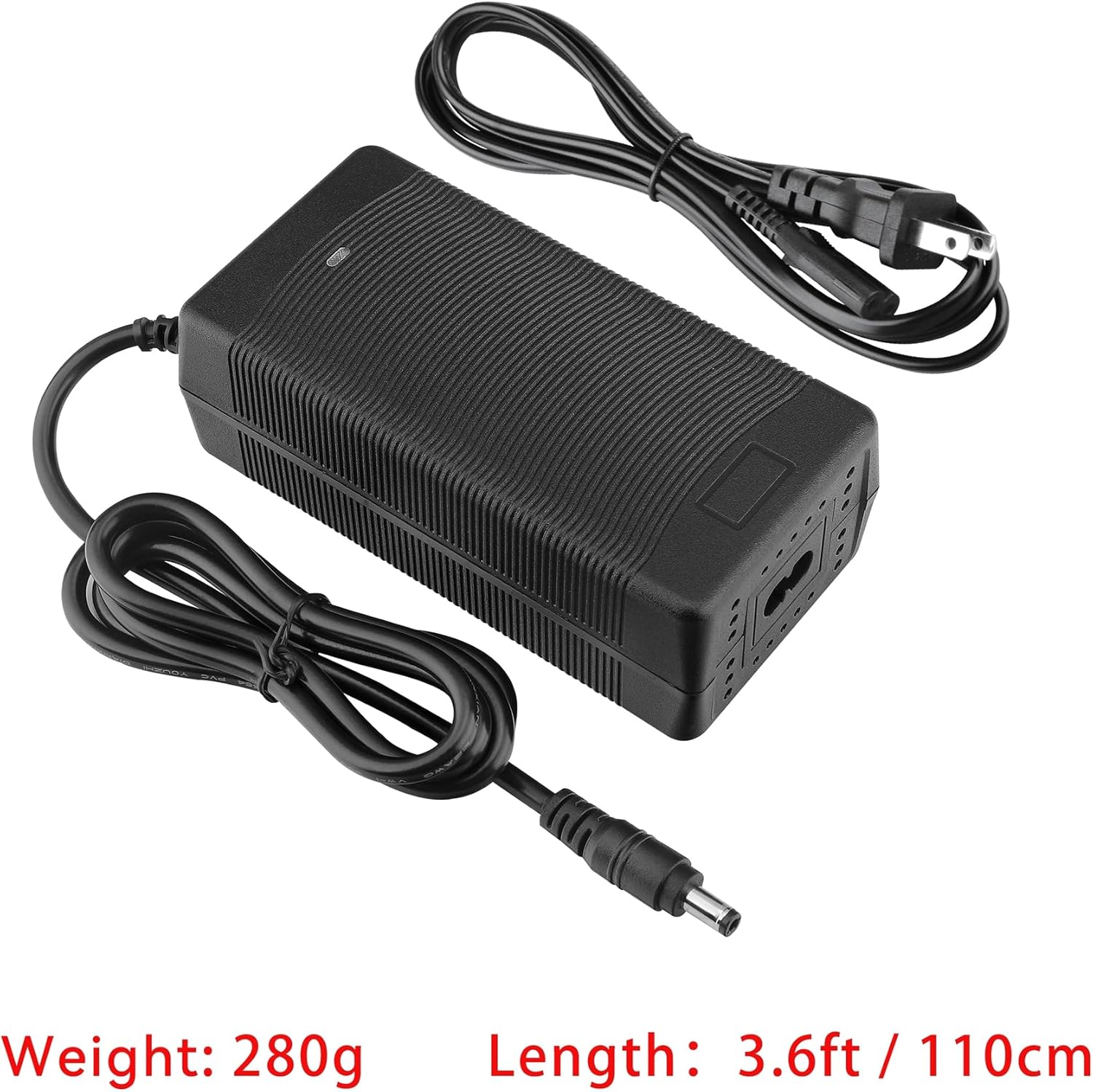 XMHEIRD charger with weight and length specifications