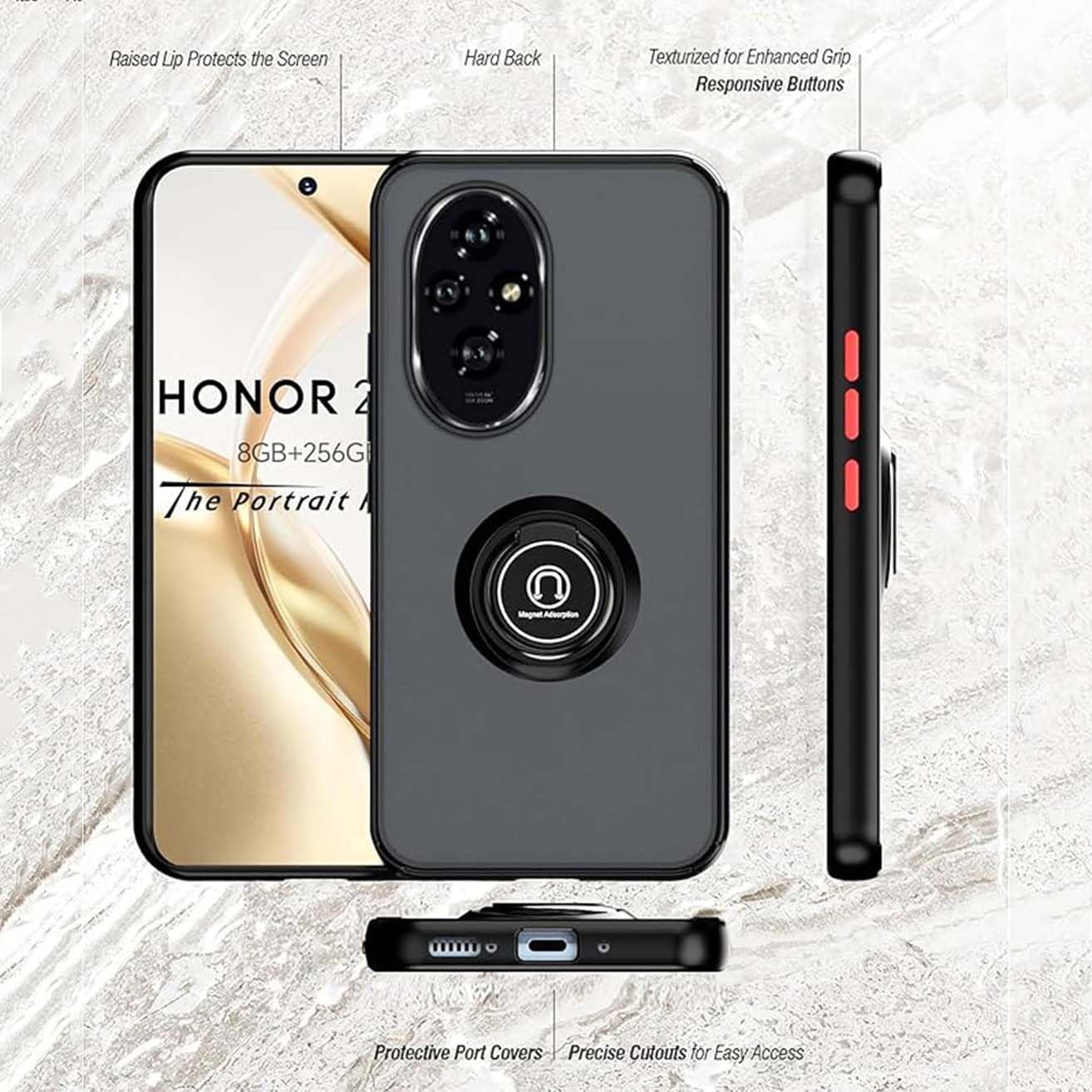 For Honor 200 5G Case, WXPPJ Full Body Protection Shockproof Cover Case - View #13