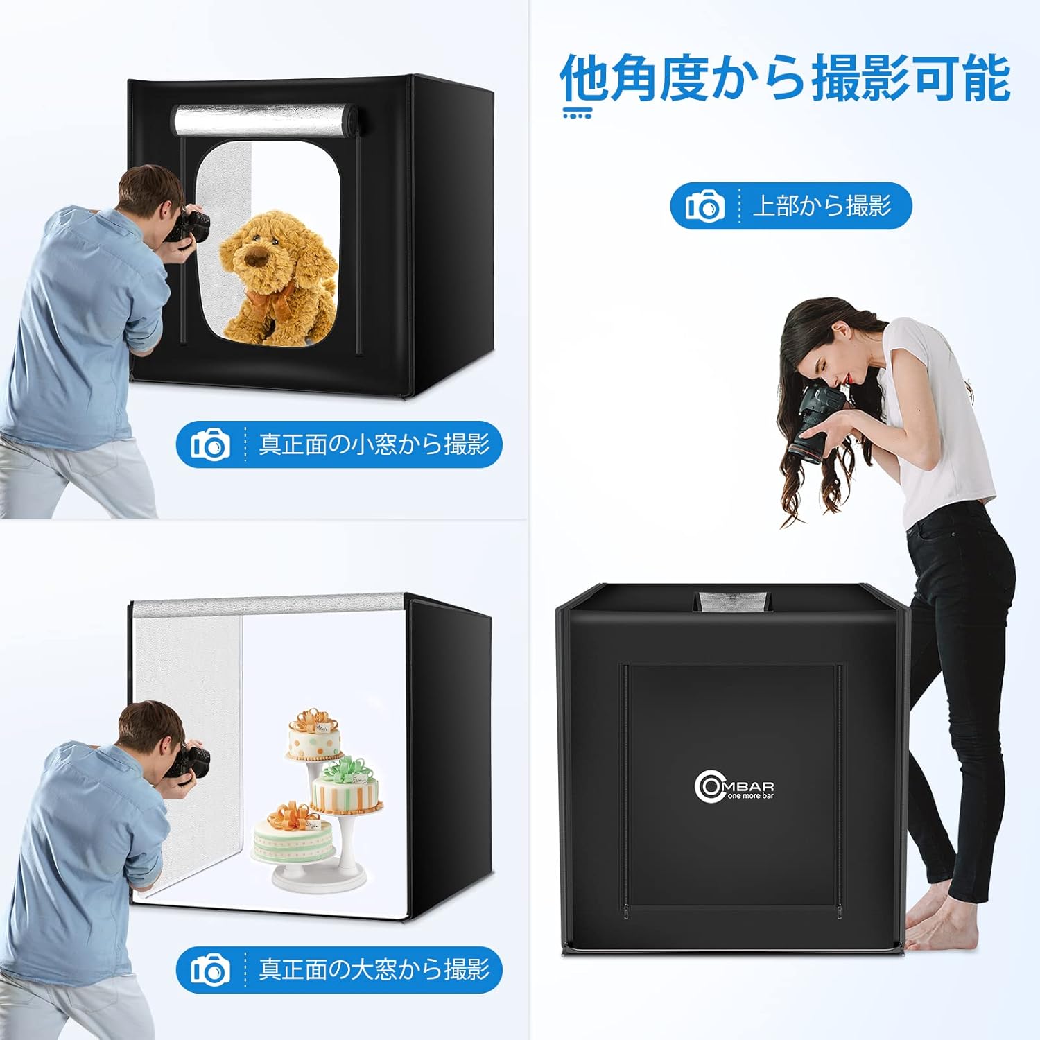 PULUZ 大型撮影ボックス 80cm Amazon | 【80cm】 PULUZ 大型撮影ボックス 80*80*80cm 撮影