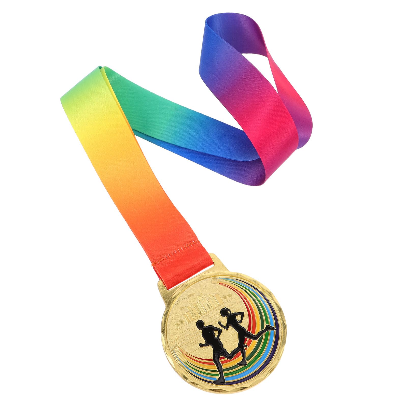 Medalla de maratón y atletismo en aleación de zinc ligera para competiciones 8