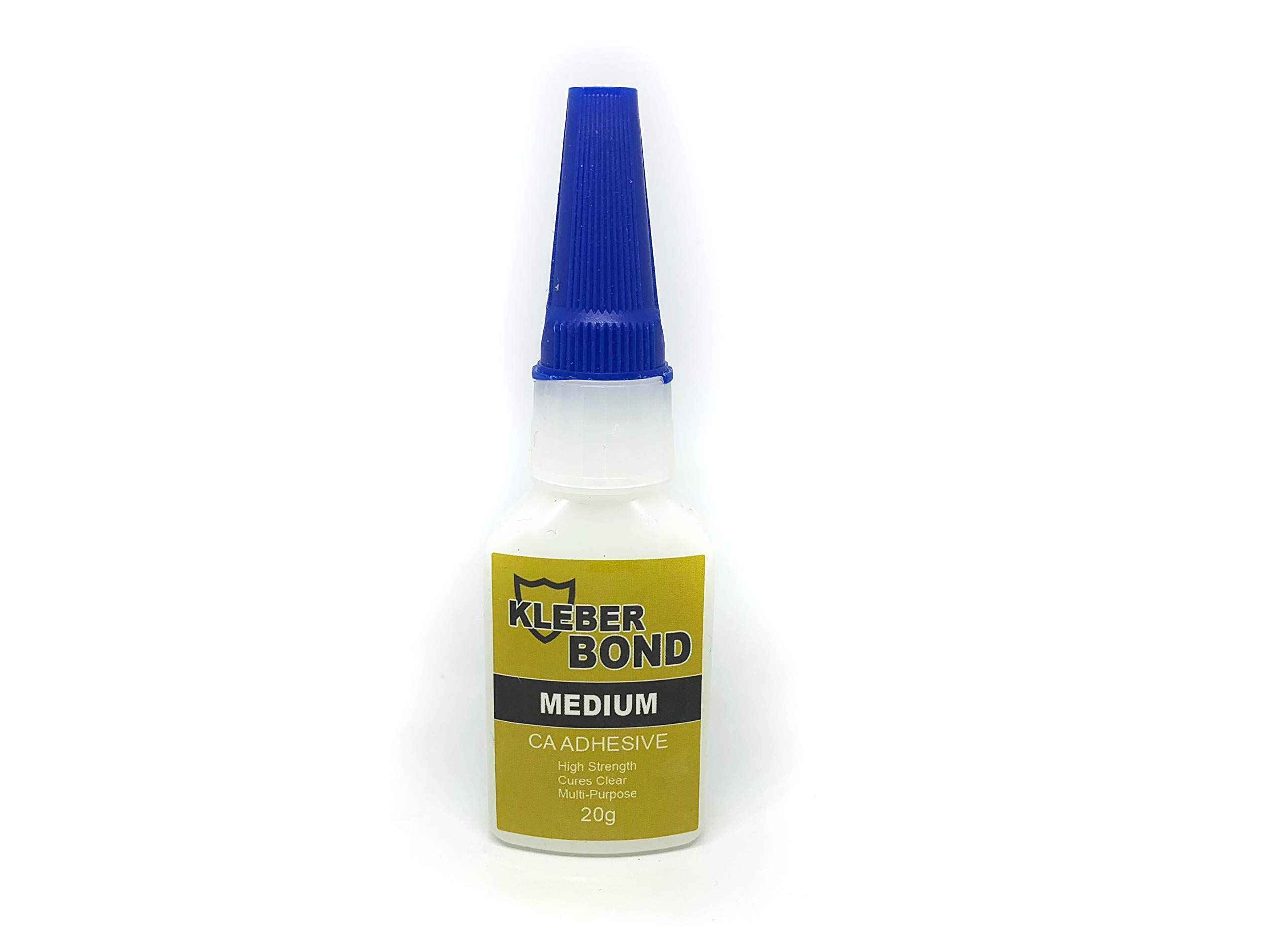 Kleber Bond - CA Adhesive - Medium - High Strength Glue - Dries Clear - Multi Purpose - 20g