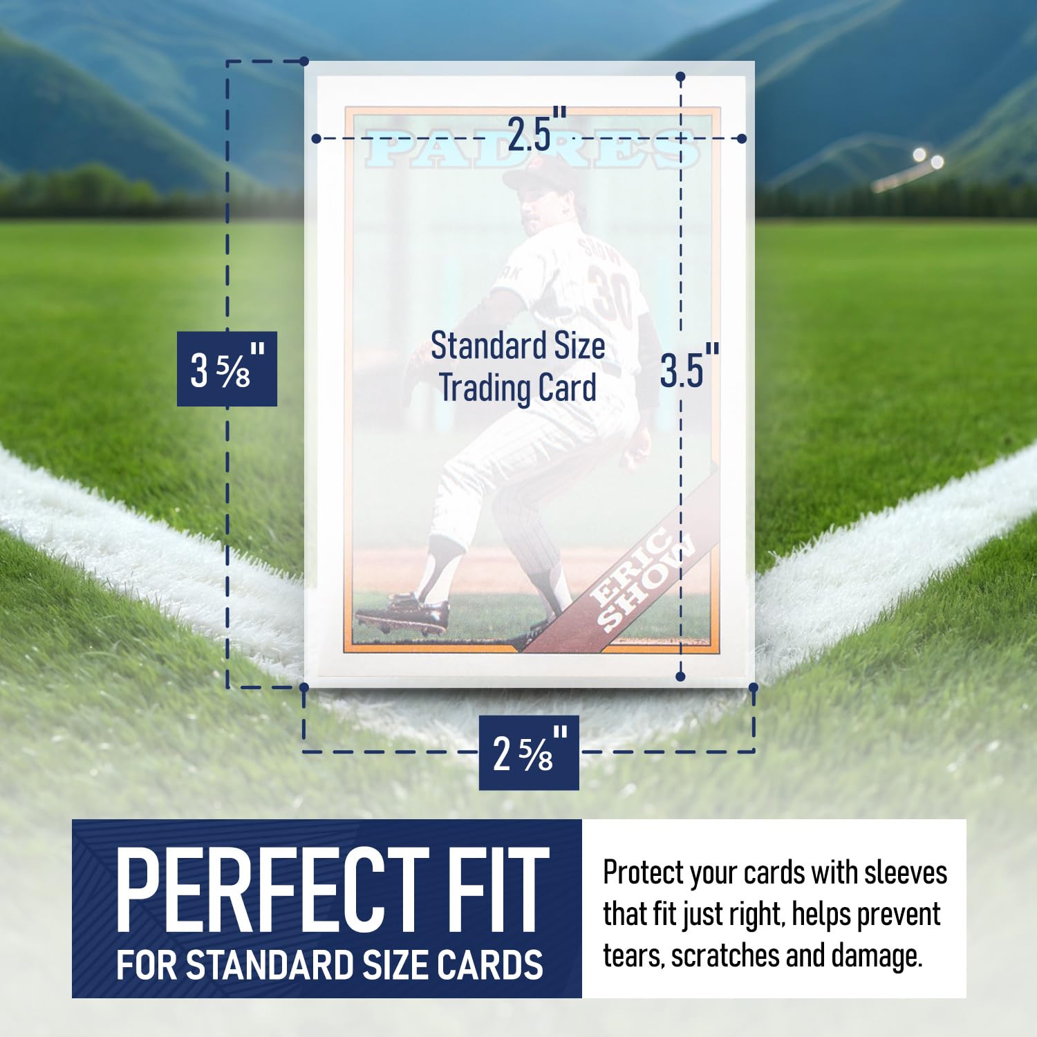 Penny Sleeves & Baseball Card Sleeves. Soft, Ultra Clear Plastic. Pro Sports (1000 Pack) : Toys & Games