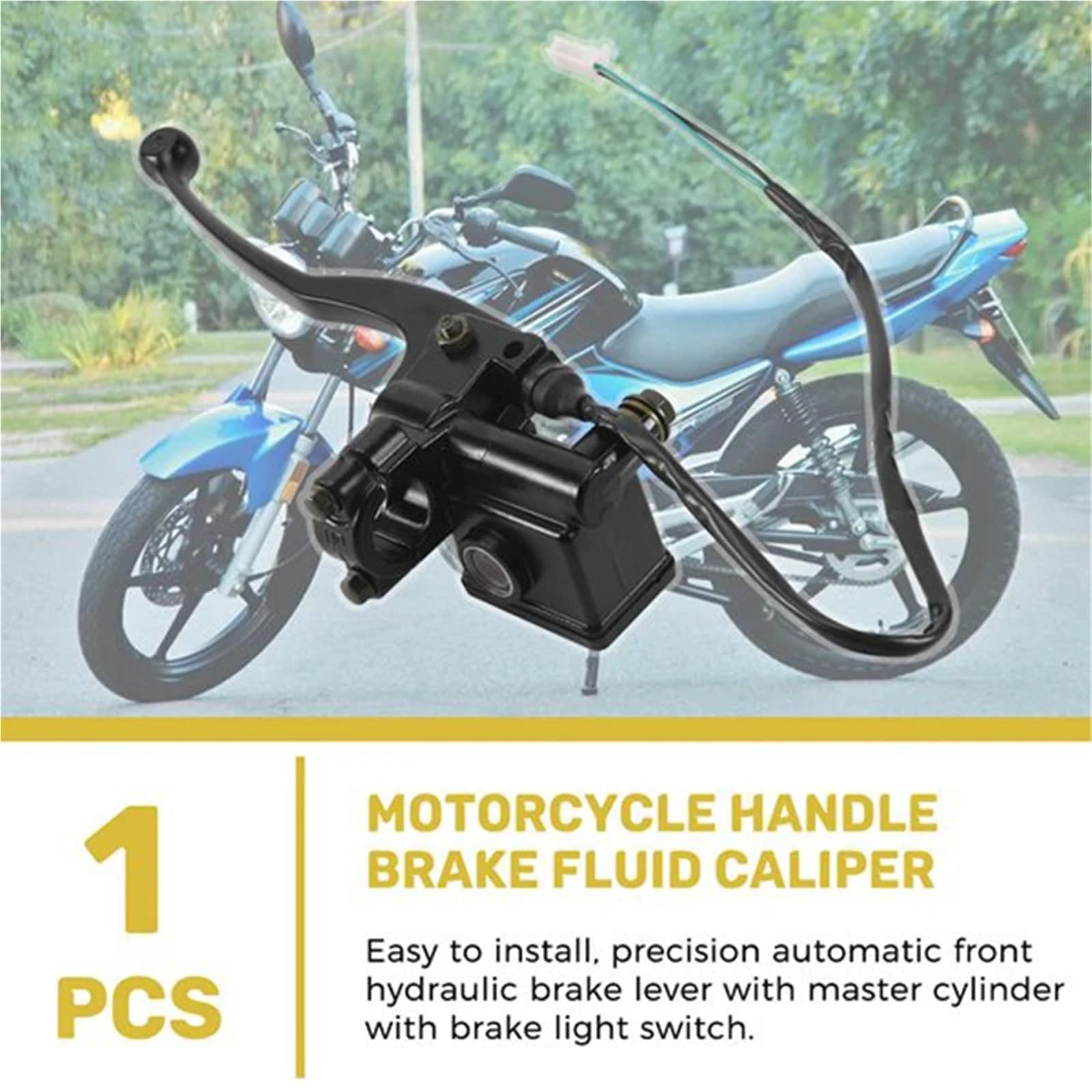 Zacisk hamulca motocyklowego Master Pasuje do Yamaha 125Cc YBR 125 przedni hamulec hydrauliczny pompa cylindra dźwignia hamulca dźwignia sprzęgła