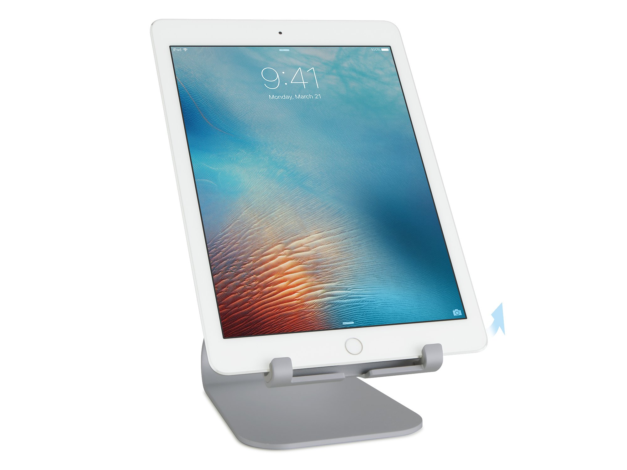 Rain Design mStand iPad / iPhone Stand Series - mStand Tabletplus, Space Gray - Image 2