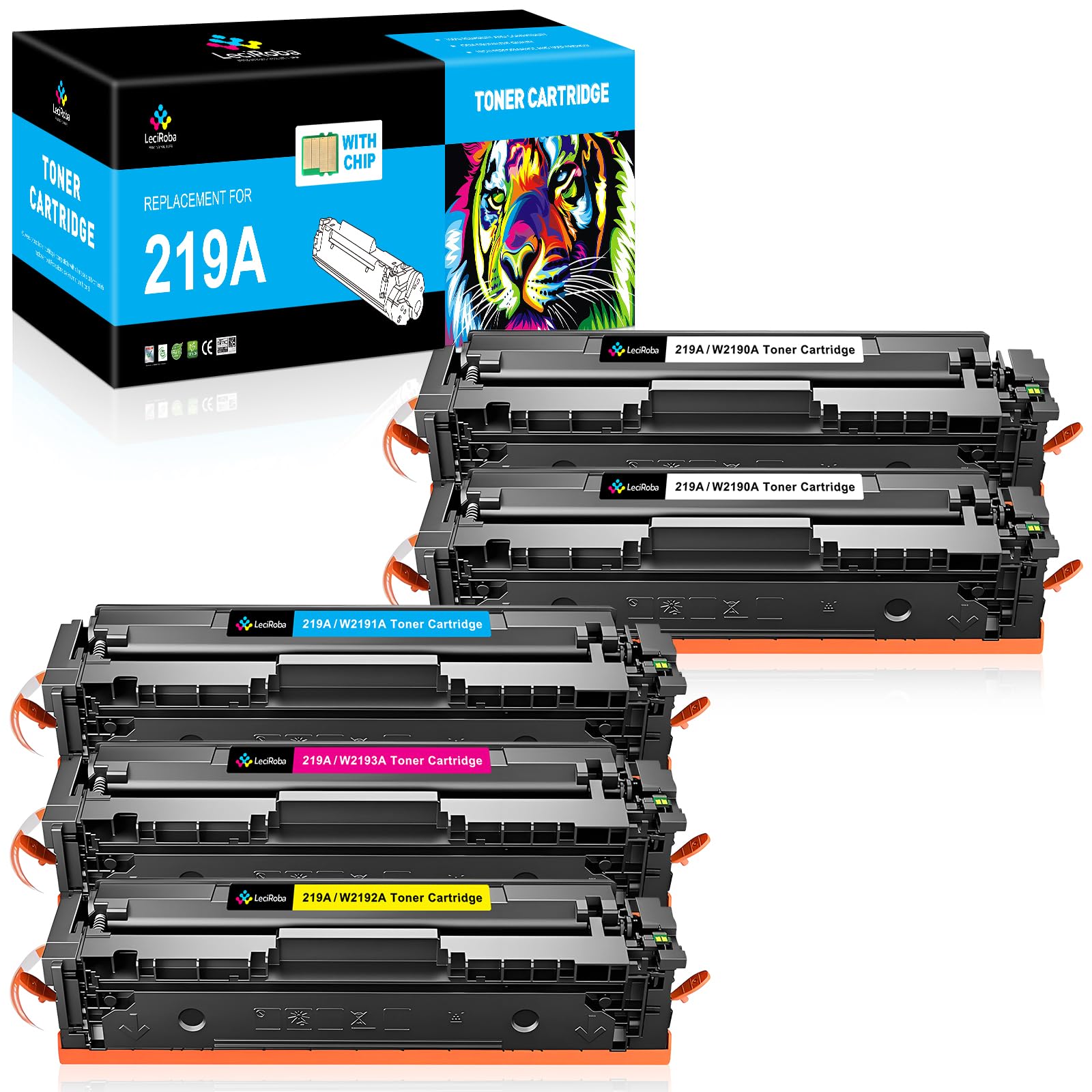 Lemero 219X Toner Kompatibel für HP Color LaserJet Pro MFP 3302FDWG Lemero 219X Toner Kompatibel für HP Color LaserJet Pro MFP 3302FDWG