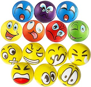 24 Pcs Stress Relief Toys Stress Balls for Adult Stress Relief Squeeze Fun Fidget Toys Animal Balls Cute for Birthday Party Office Christmas Stocking Stuffer Gift ADHD Autism Anxiety