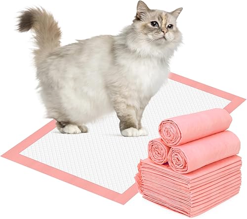 50 almohadillas desechables de arena para gatos de 17.7 x 13 pulgadas, para repuestos compatibles con arena para gatos, para cajas de arena para