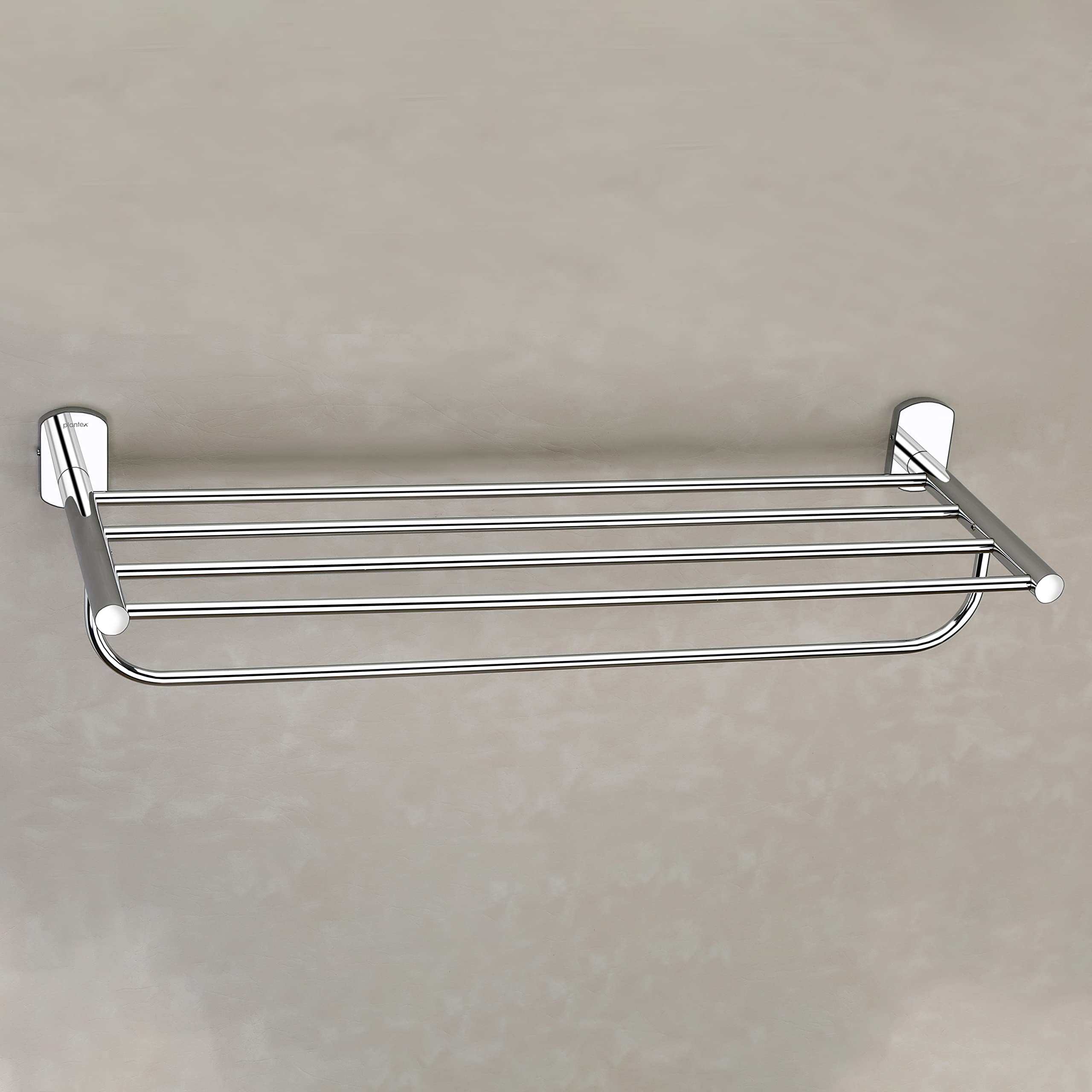 Plantex 304 Grade Stainless Steel 24 inch Towel Rack/Towel Stand/Towel Bar/Towel Hanger for Bathroom/Bathroom Accessories - Pack of 1 (Chrome) (B0BZ4FQLYX) Amazon Price History, Amazon Price Tracker