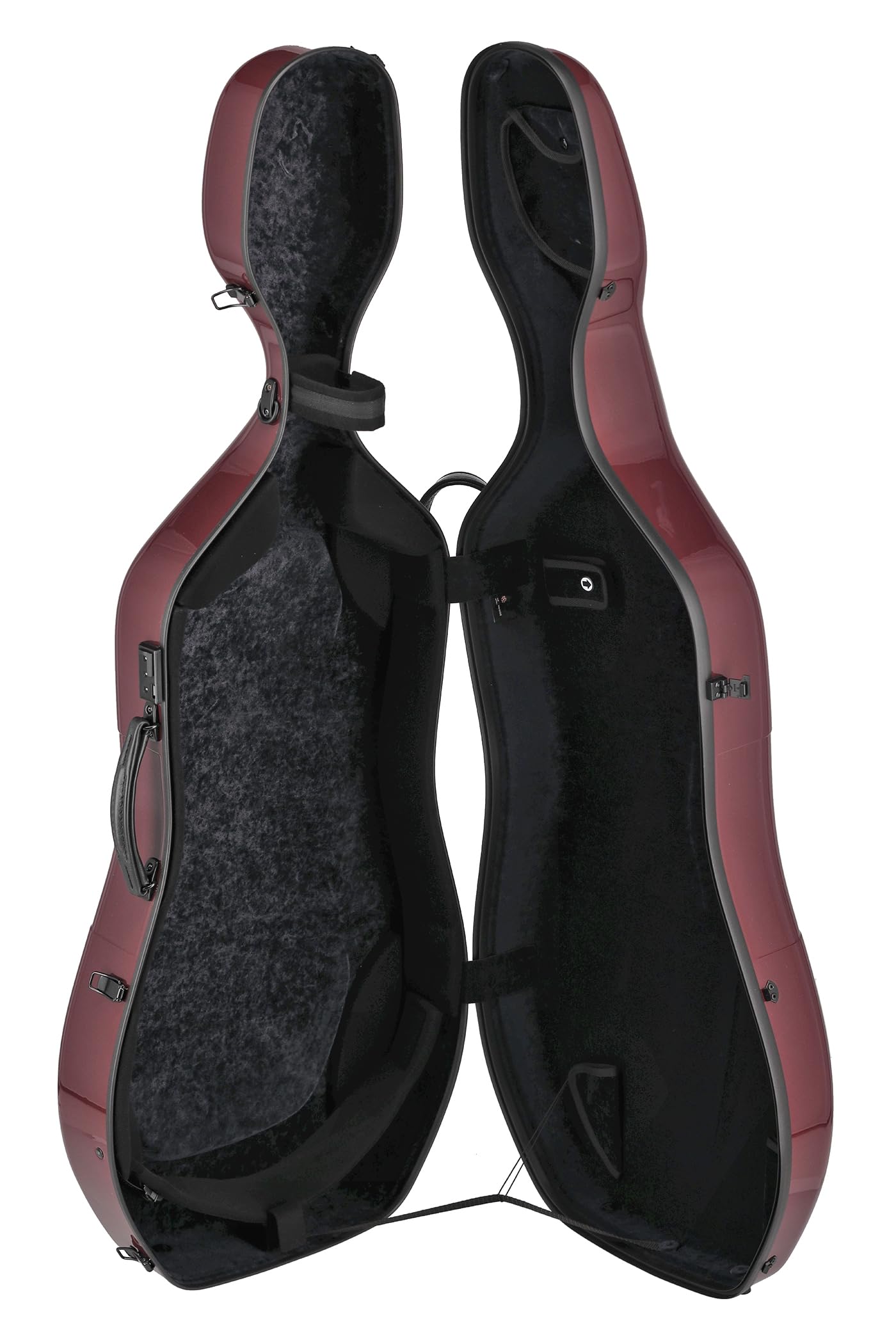 Gewa Astuccio per Violoncello AIR 3,9 kg viola/nero Made in Germany estremamente infrangibile, migliori caratteristiche di isolamento