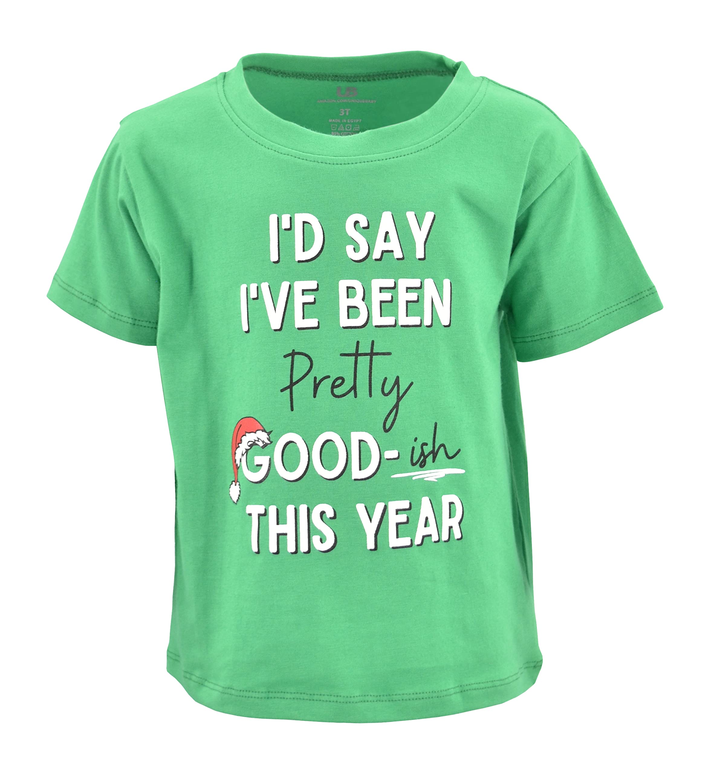 Boys Short Sleeve Funny Graphic Tees for Toddler to Big Kid