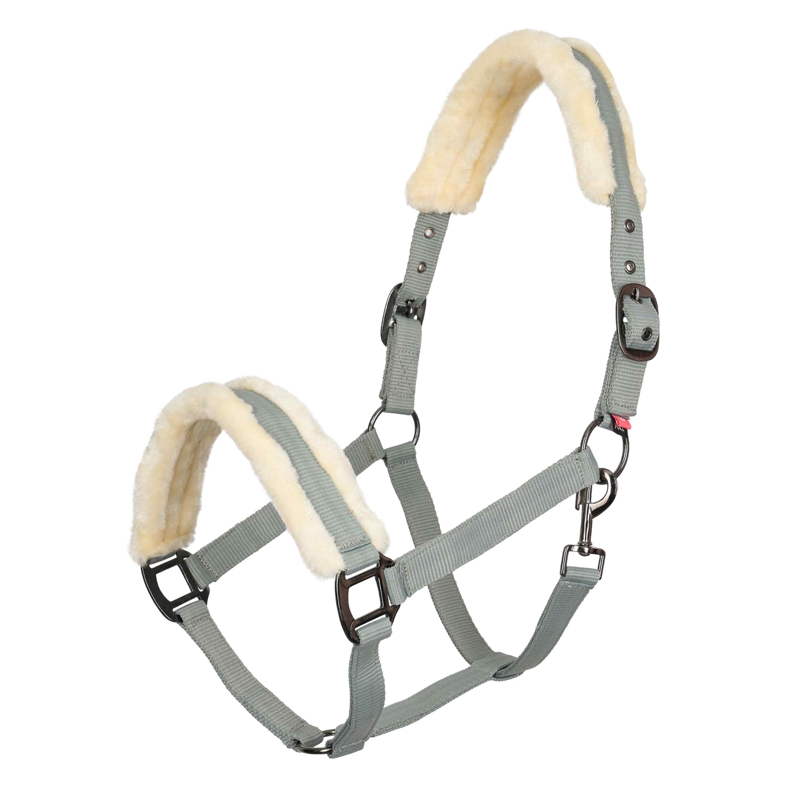Imperial Riding Headcollar IRHClassic Fur, Sage Green, Foal